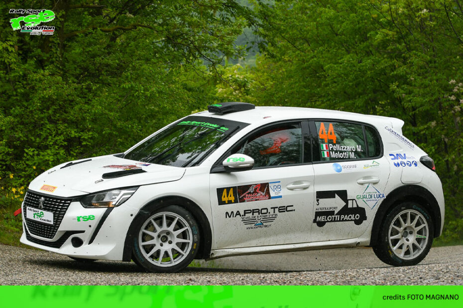 Tridente Rally Sport Evolution per il Marca